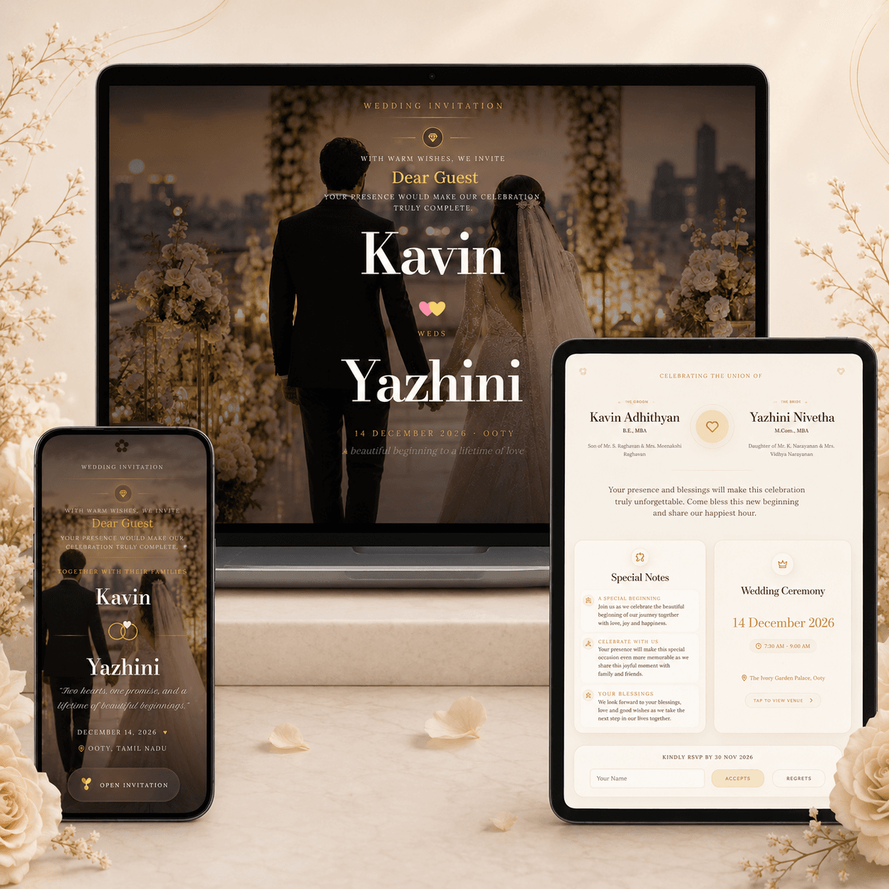 Royal Classic invitation design