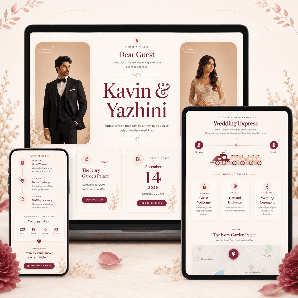 Royal Wedding invitation design